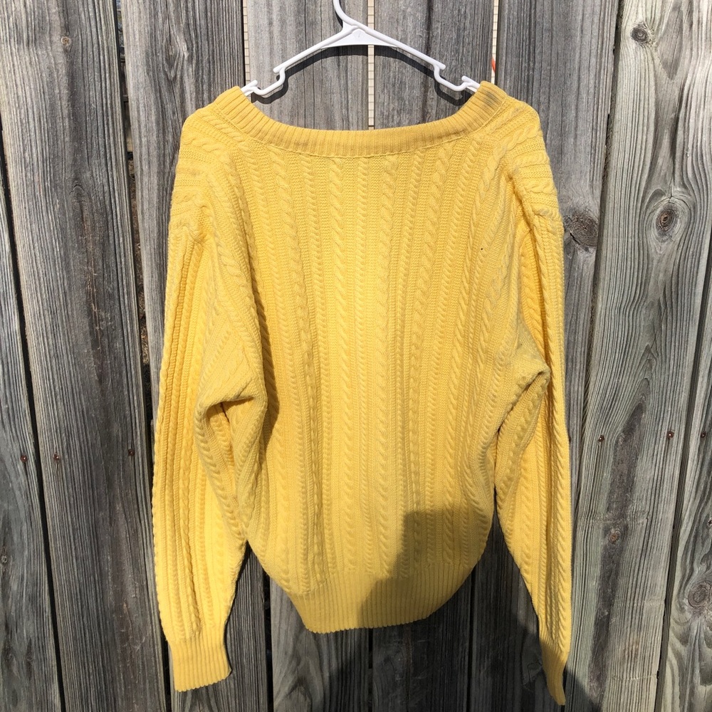 Pendleton Sweater Pure Virgin Wool Pullover V Neck - image 3